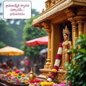 “The Sacred Essence of Shravana Month is Welcoming Goddess Lakshmi – ‘శ్రావణలక్ష్మికి’ స్వాగత సత్కారమే ‘శ్రావణమాసము’